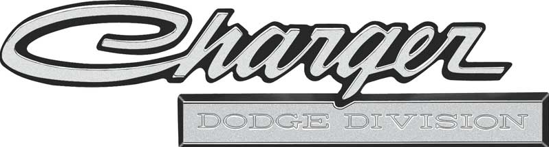 OER Reproduction Diecast Trunk Lid Emblem For 1971 Dodge Charger Models