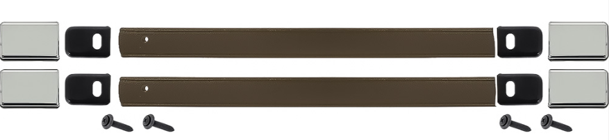 OER Dark Saddle Door Pull Strap Set For 1981-1991 Chevy/GMC Trucks Suburban