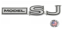 Load image into Gallery viewer, Model SJ Trunk/Console Emblem For 1969-1972 Pontiac Grand Prix Made in the USA
