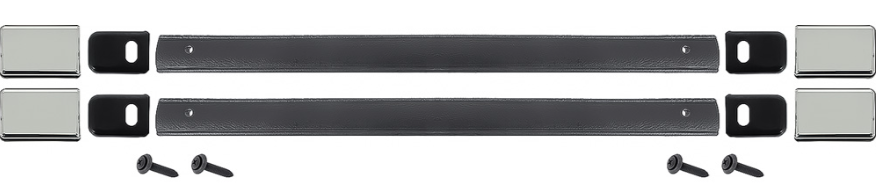 OER Gray Door Pull Strap Set For 1981-1991 Chevy/GMC Trucks Blazer Suburban