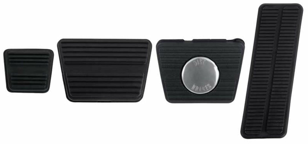 OER Complete Pedal Pad Kit 1969-1971 Firebird/Camaro Disc Brakes & Manual Trans