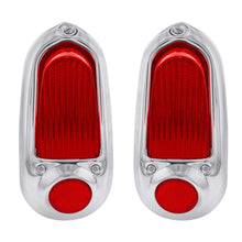 Load image into Gallery viewer, United Pacific Tail Light Assembly Set For 1949-1950 Chevy Passenger Cars
