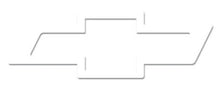 Load image into Gallery viewer, 12-1 /4&quot; x 4-1/2&quot; Chevy White Bowtie Decal Sticker For Garage and Custom

