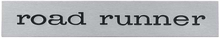 Load image into Gallery viewer, OER Aluminum Dash/Door/Trunk Emblem Insert For 1968-1969 Plymouth Road Runner
