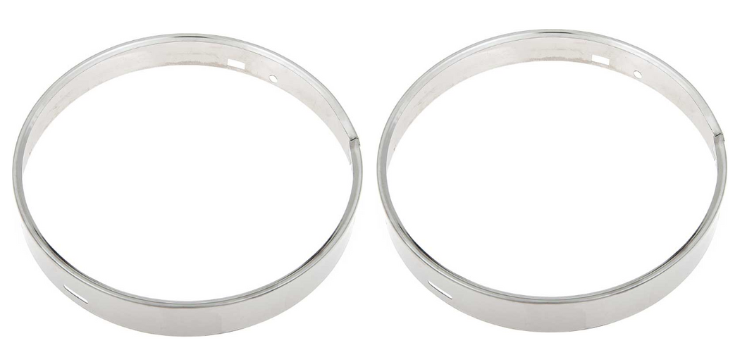 OER Headlamp Retaining Ring Set For 1955-1957 Chevy and GMC Pickup Trucks