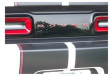 Load image into Gallery viewer, Flat Black &quot;DODGE&quot; Lettering Emblem Overlay Decal For 2015-2023 Dodge Challenger
