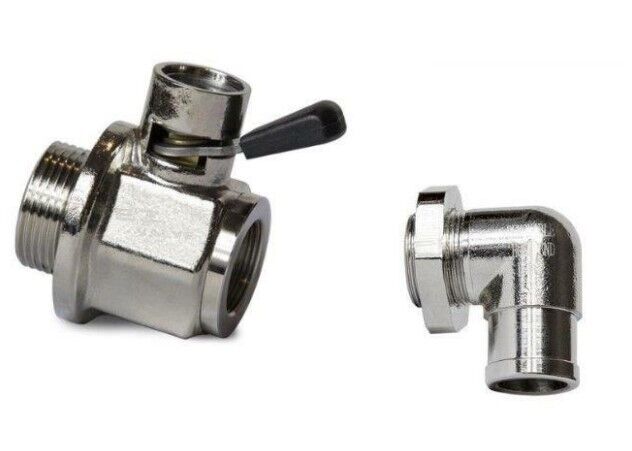 EZ Drain Oil Drain Valve Kit For 1967-1983 AMC Models With 1/2-20 Thread