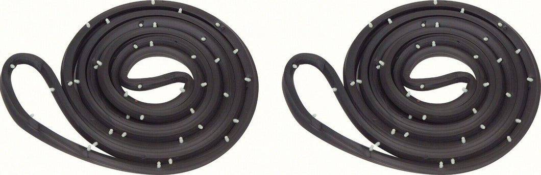 OER Door Frame Weatherstrip Set 1961-1964 Chevy Impala & Full Size 2 Door Sedan