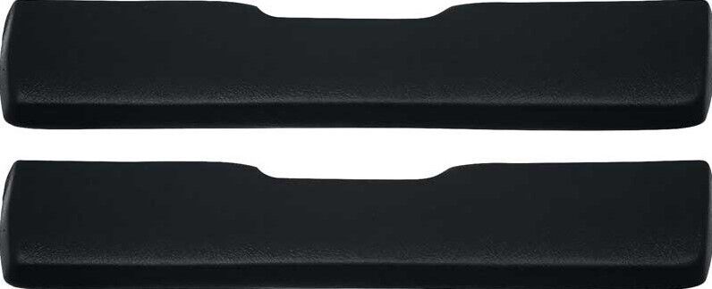 OER Black Front Arm Rest Pad Set For 1965-1967 Impala and Caprice Models