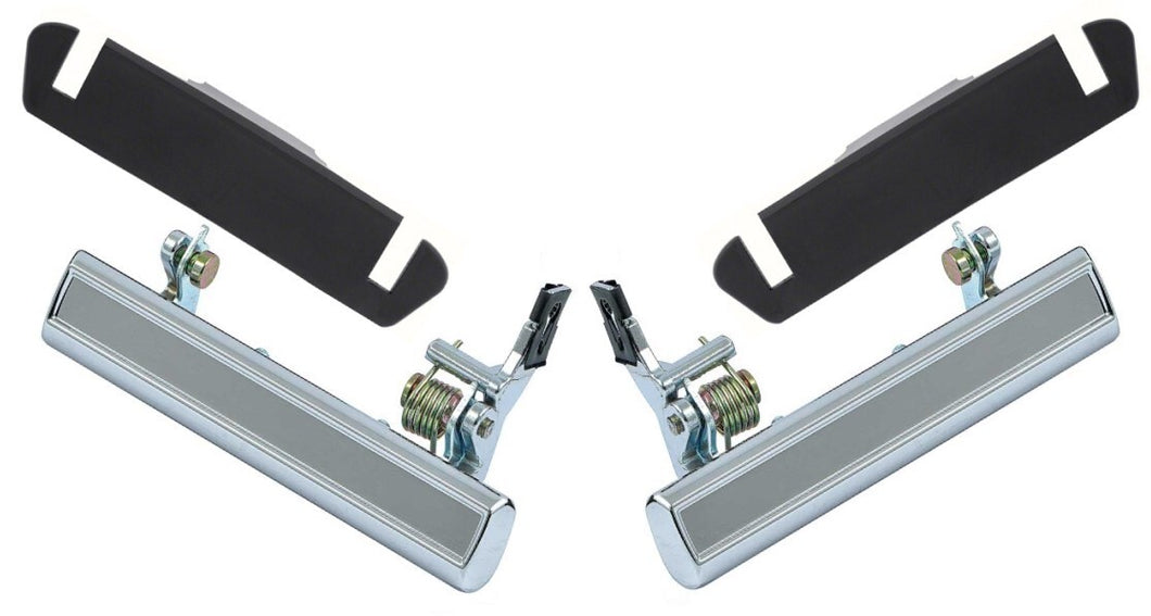 OER Chrome Outside Door Handle Set For 1976-1981 Firebird and Camaro