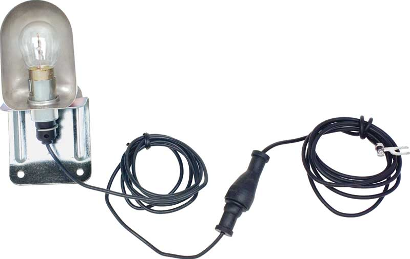 OER Under Hood Lamp Assembly With Wiring For 1958-1971 Impala Bel Air Biscayne
