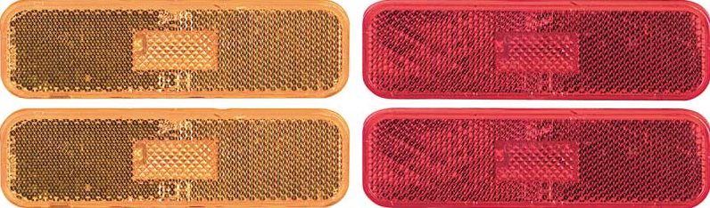 OER R5014 1970-1973 Chevy Camaro Front and Rear Side Marker Lamp Set