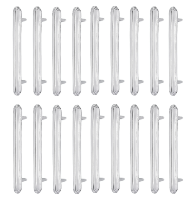 OER Set of 18 Gill Fender Louvers For 1966 Pontiac LeMans and Tempest Models