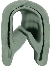 Load image into Gallery viewer, OER Moss Green Door Jamb Windlace Molding Pair 1961-72 Buick Chevy Olds Pontiac
