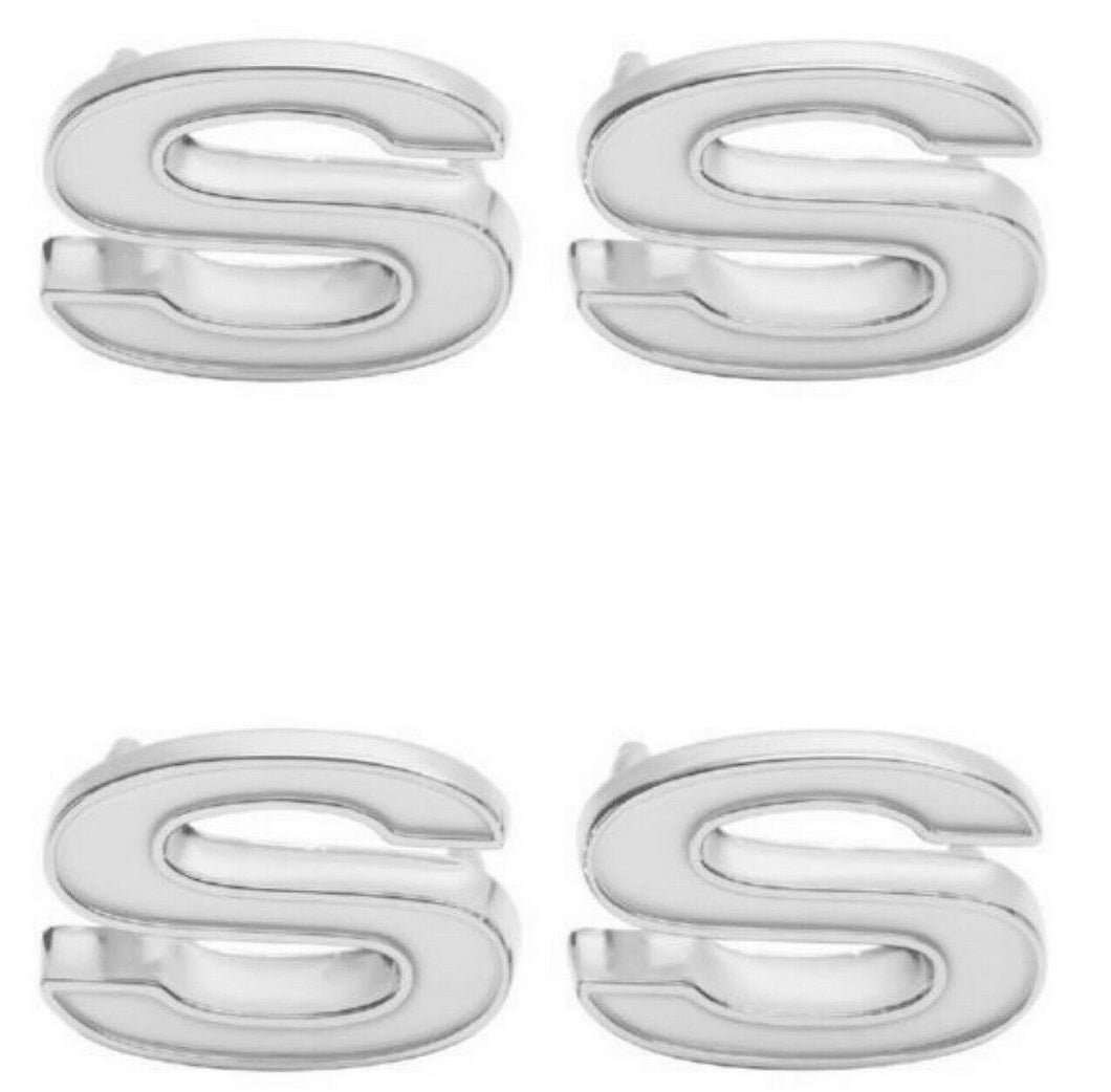 Trim Parts Front Fender SS Emblem Set White 1969-1972 Chevy Camaro USA Made