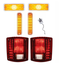 Load image into Gallery viewer, United Pacific Sequential LED Tail/Marker/Park Lamp Set 1973-80 Chevy GMC Truck
