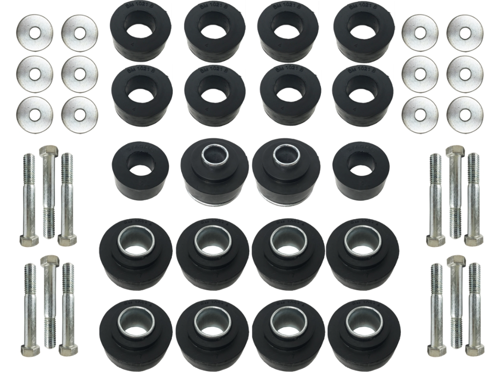 Rubber Body Mount & Hardware Kit 1964-1967 GTO Cutlass 442 Chevelle Coupes