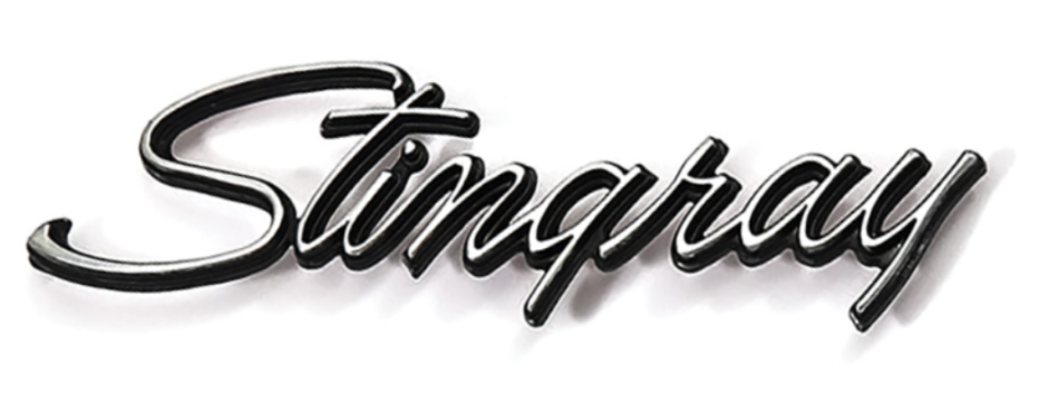 OER Stingray Front Fender Emblem For 1969-1976 Chevy Corvette Models