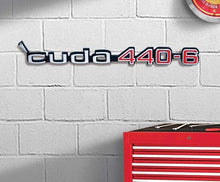 Load image into Gallery viewer, OER 20&quot; x 2&quot; 3 Dimensional Photorealistic Metal Sign With Cuda 440-6 Logo
