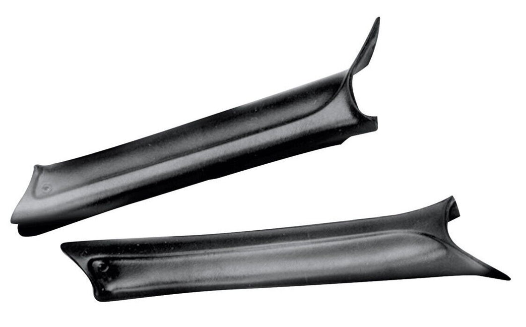 RestoParts Black Pillar Post Molding Set For 1968-1972 GM A Body Convertibles