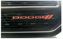 Load image into Gallery viewer, Flat Black Dodge Grille Emblem Overlay Decal For 2013-2023 Dodge Charger
