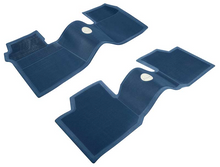 Load image into Gallery viewer, OER M61008 1961-1964 Chevrolet Impala Bel Air 2 Piece Floor Mat Set Medium Blue
