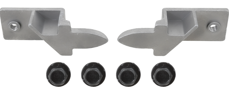 OER Door Glass Rear Stop Set With Bolts For 1968-1969 Camaro and Firebird
