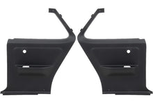Load image into Gallery viewer, OER Black Interior Rear Side Panel Set For 1973-1974 Chevy Nova and Olds Omega
