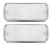 Load image into Gallery viewer, OER Clear Park Lamp Lens Set For 1973-1974 Dodge Dart Sport Custom Swinger
