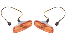 Load image into Gallery viewer, OER Amber Park Lamp Assembly Set With Wiring For 1958-1959 Chevy Pickup Trucks
