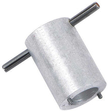 Load image into Gallery viewer, OER Chrome Wiper Escutcheon Nut Set With Tool 1955-1957 Chevy Bel Air 150 210
