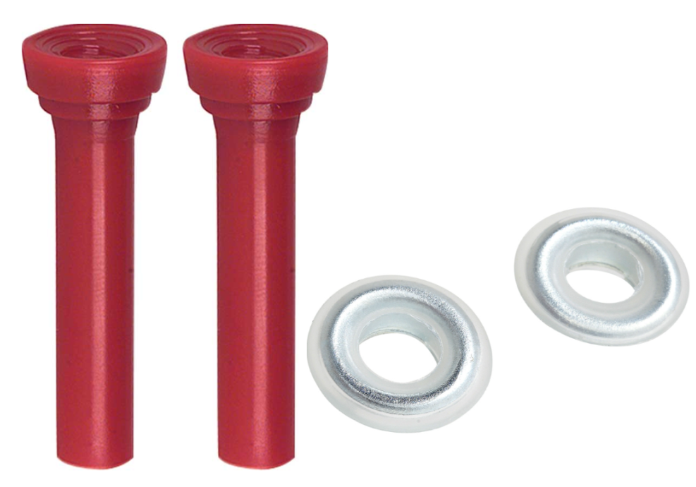 OER Red Door Lock Knob Set For 1961-1964 Buick Chevy and Oldsmobile