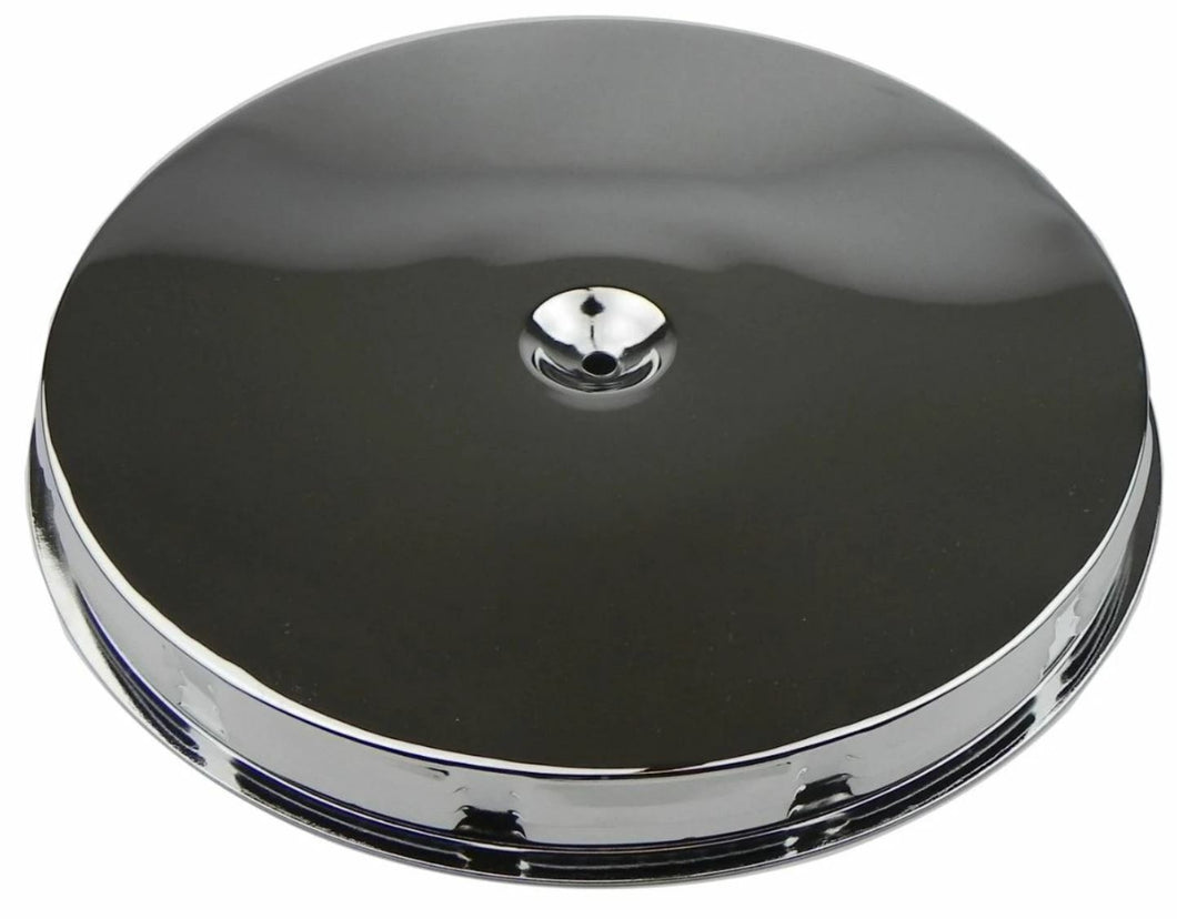 Louvered Chrome Air Cleaner Lid 1965-1967 GTO Lemans Firebird Corvette Full Size