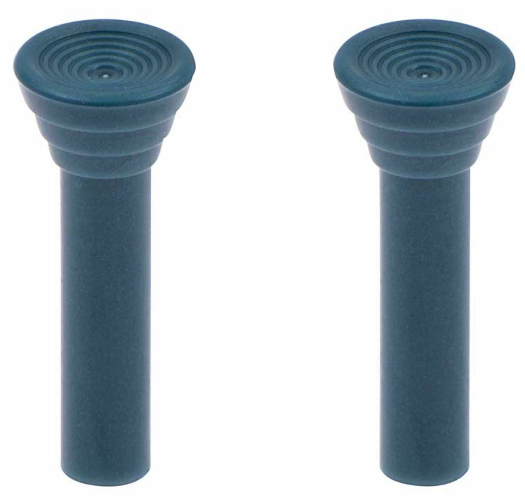 OER Light Blue Color Keyed Door Lock Knob Set 1961-1966 Nova Impala Truck