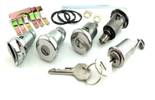 Load image into Gallery viewer, Complete Lock Set With Long Door Cylinders For 1964 Chevy Impala Models
