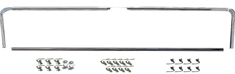 OER 6 Piece Tailgate Molding Set For 1967-1968 Chevy and GMC Fleetside Trucks