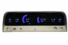Load image into Gallery viewer, Intellitronix Blue LED Digital Gauge Cluster Panel 1964-1966 Chevy Truck
