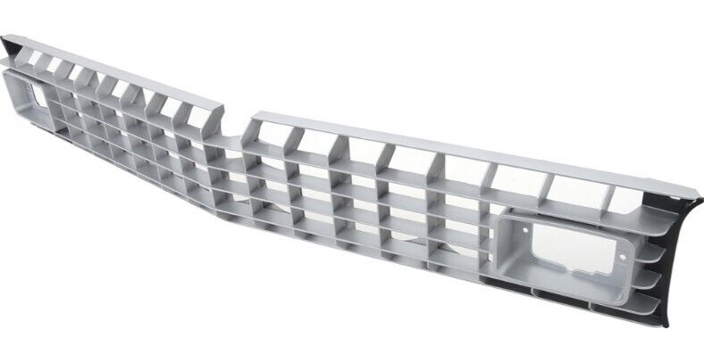 OER Silver Rally Front Grille With Black Accents For 1973-1974 Chevy Nova Models