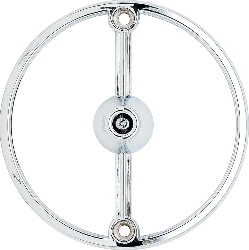 OER Chrome Park Lamp Trim Bezel For 1974-1977 Chevy Camaro Models