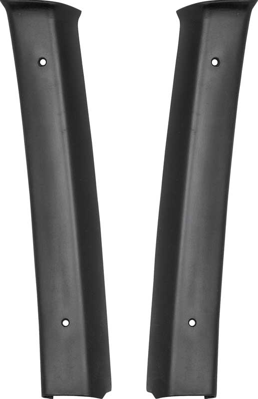 OER Quarter Panel Pillar Post Cover Set For 1968-1972 Chevy Nova Hardtop Models