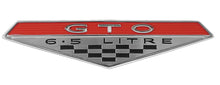 Load image into Gallery viewer, Diecast 6.5 Litre Front Fender Emblem Set For 1964-1968 Pontiac GTO USA Made
