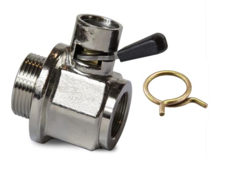 EZ Drain Oil Drain Valve Fit 2005-Up International Maxxforce 11 and 13 27mm-2.0