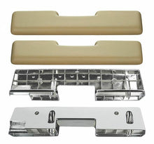Load image into Gallery viewer, RestoParts Saddle Front Armrest Base and Pad Kit 1965-1967 Olds Cutlass/442
