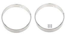 Load image into Gallery viewer, OER Headlamp Retaining Ring Set For 1956-1957 Bel Air 150 210 Nomad Corvette
