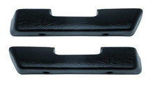 Load image into Gallery viewer, OER Black Armrest Pad Black Set For 1972 Chevy and GMC Trucks Blazer Suburbans
