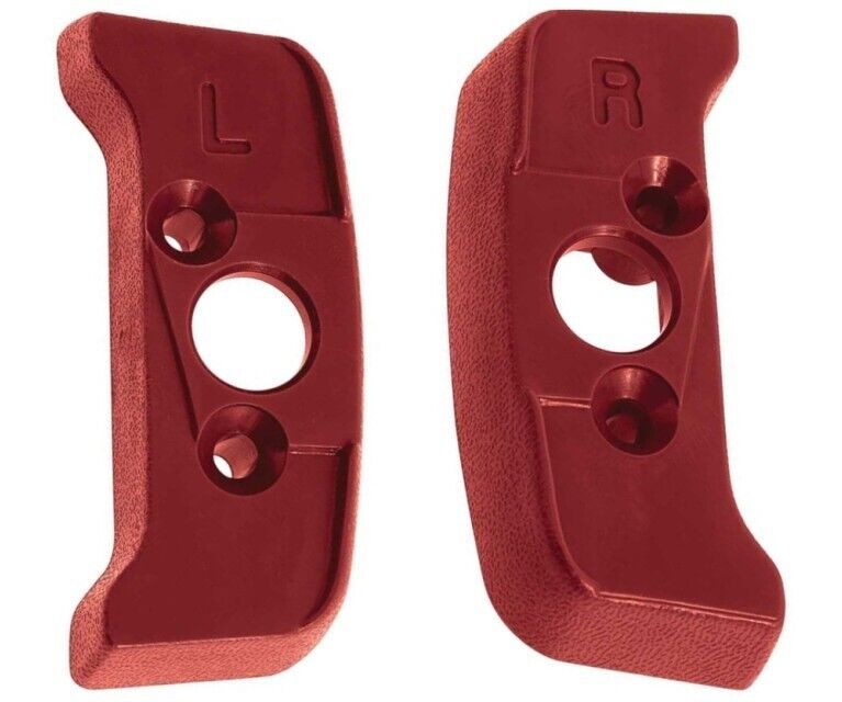 OER Firethorn Red Seat Belt Shoulder Guide Set Escutcheon For 1974-1981 GM