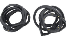 Load image into Gallery viewer, OER Rear Door Weatherstrip Set For 1962-1967 Chevy II Nova 4 Door Sedans
