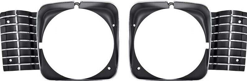 OER Standard Replacement Headlamp Bezel Set For 1969-1972 Chevy II Nova