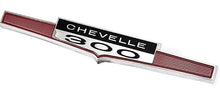 Load image into Gallery viewer, OER Zinc Diecast Quarter Panel Nameplate Emblem Set For 1965 Chevy Chevelle 300
