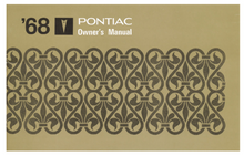 Load image into Gallery viewer, Reproduction 1968 Pontiac Owner's Manual For GTO Firebird Grand Prix Bonneville
